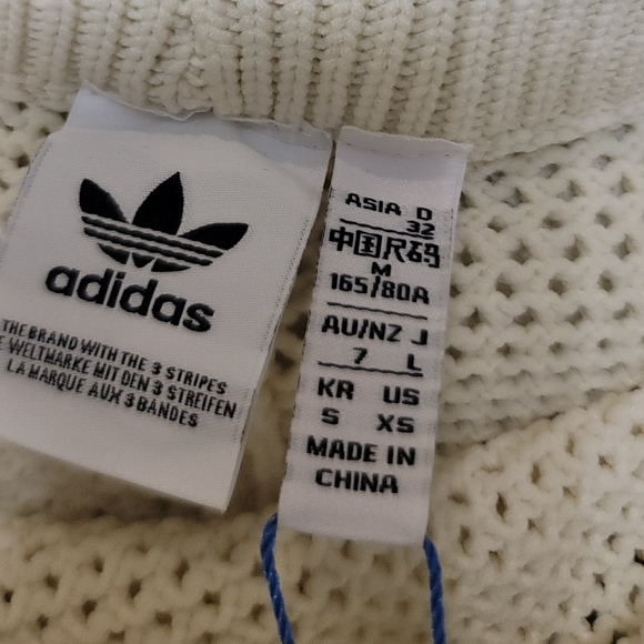 Adidas Summer Glow Firebird Crochet Track Pants Sz xs New Nwt - Picture 8 of 8